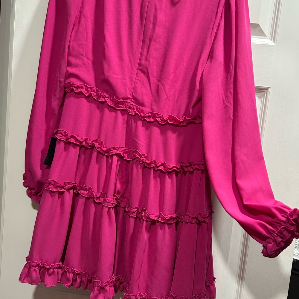 Pink Ruffled Dress - Picture 2 of 2